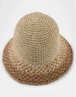 Eugenia Kim Straw Bucket Hat, one size, 2.25'' brim, new with tags