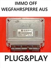 IMMO OFF / Plug&Play VW GOLF JETTA ECU 06A906033JA - 5WP40826 - FAST COURIER.