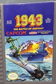 1943: The Battle of Midway (Nintendo NES, 1987) - Cart Only