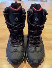 Columbia Bugaboot III Mens Snow Boot Waterproof Black Size 7 1/2 New Other