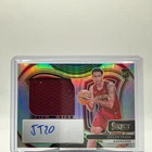 2024-25 Panini Select Cavs Jaylon Tyson RPA Jersey Silver Rookie Patch Auto #/99