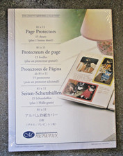 Creative Memories 8-1/2x11 Page Protectors 16 sheets/32 pg NEW sealed