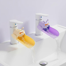 2 Pack Faucet Extender for Toddlers, Silicone Faucet Extender, Easy Install Sink