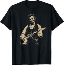 Abraham Lincoln Abe Lincoln Playing Guitar Retro Vintage T-Shirt