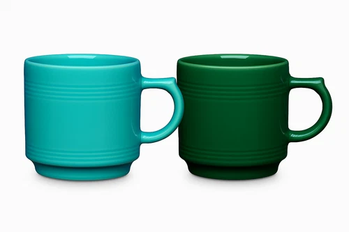Fiesta Aegean 16 Oz. Stackable Mugs, Set of 2