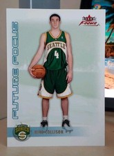2003-04 Fleer Focus /499 Nick Collison #128 KANSAS JAYHAWKS SEATTLE SUPERSONICS