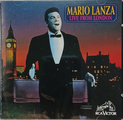 Live from London ~Mario Lanza ~Tenor & Constantine Callinicos ~Piano ~ 55 Min CD