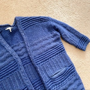 maje cardigan blue