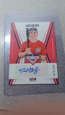 2019 Panini USA Baseball Stars & Strips Rookie Auto Jack Bulger #/166