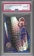 RJ BARRETT 2019 PANINI REVOLUTION LIFTOFF DIE CUT RC PSA 10 GEM MINT