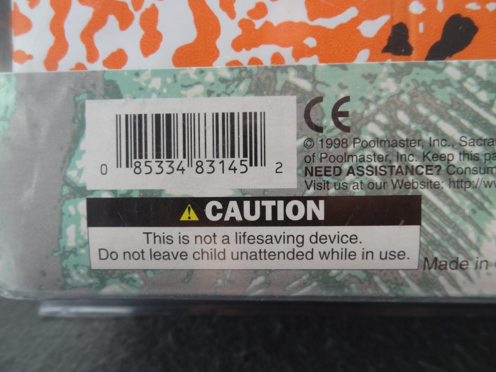 NEW Poolmaster Jungle Wildlife Tiger Float Lounge Pool Water 75x30 Air Mattress