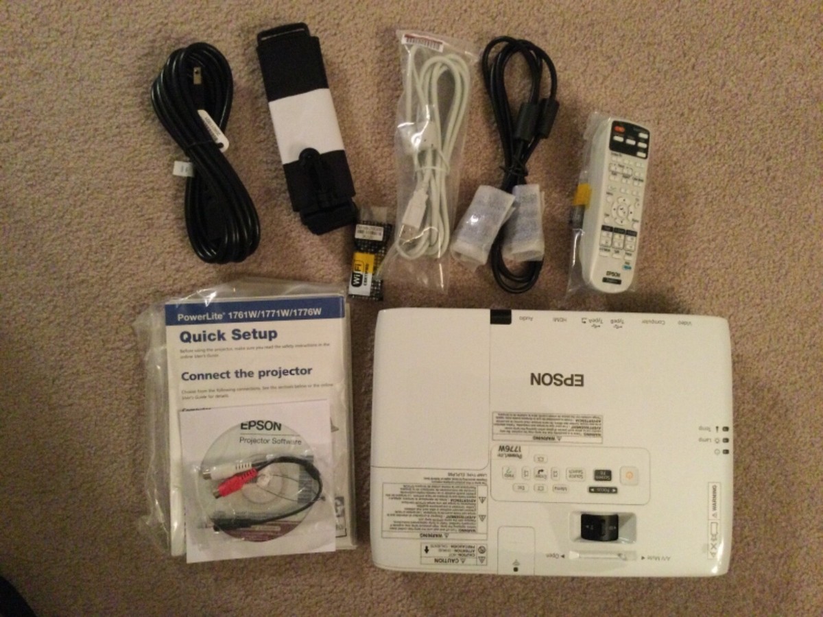 Epson PowerLite 1776W Tri-LCD Projector | eBay