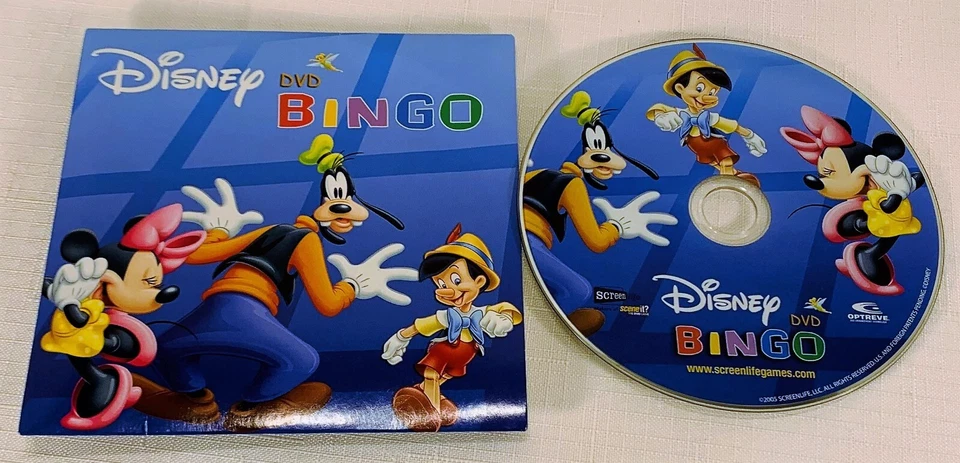 Disney DVD Bingo by Mattel Complete in Great Condition FREE SHIPPING - Image 4 of 4