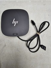 HP USB-C G5 Universal Docking Station Black Model: 5TW10UT ABA Tested  Works 