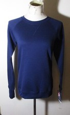 CHAMPION Blue Long Sleeve Crewneck Sweatshirt Size XS NWT