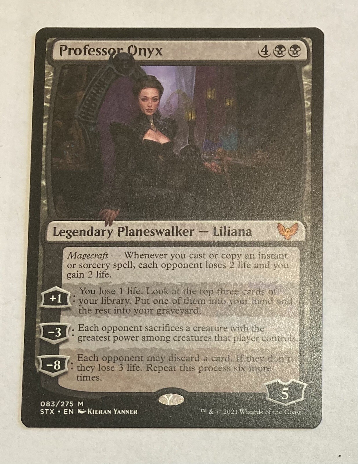 Professor Onyx (Liliana) NM Strixhaven School Of Mages Free Shipping