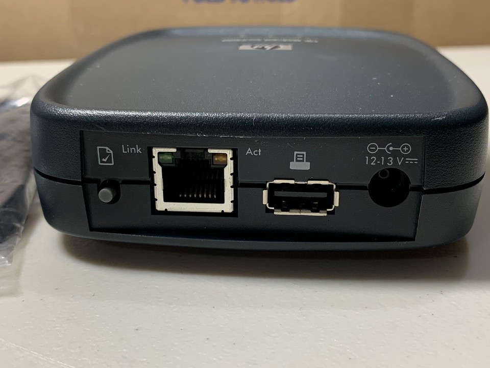 HP Jetdirect Print Server J8021A EW2500 802.11g Very Good Condtion