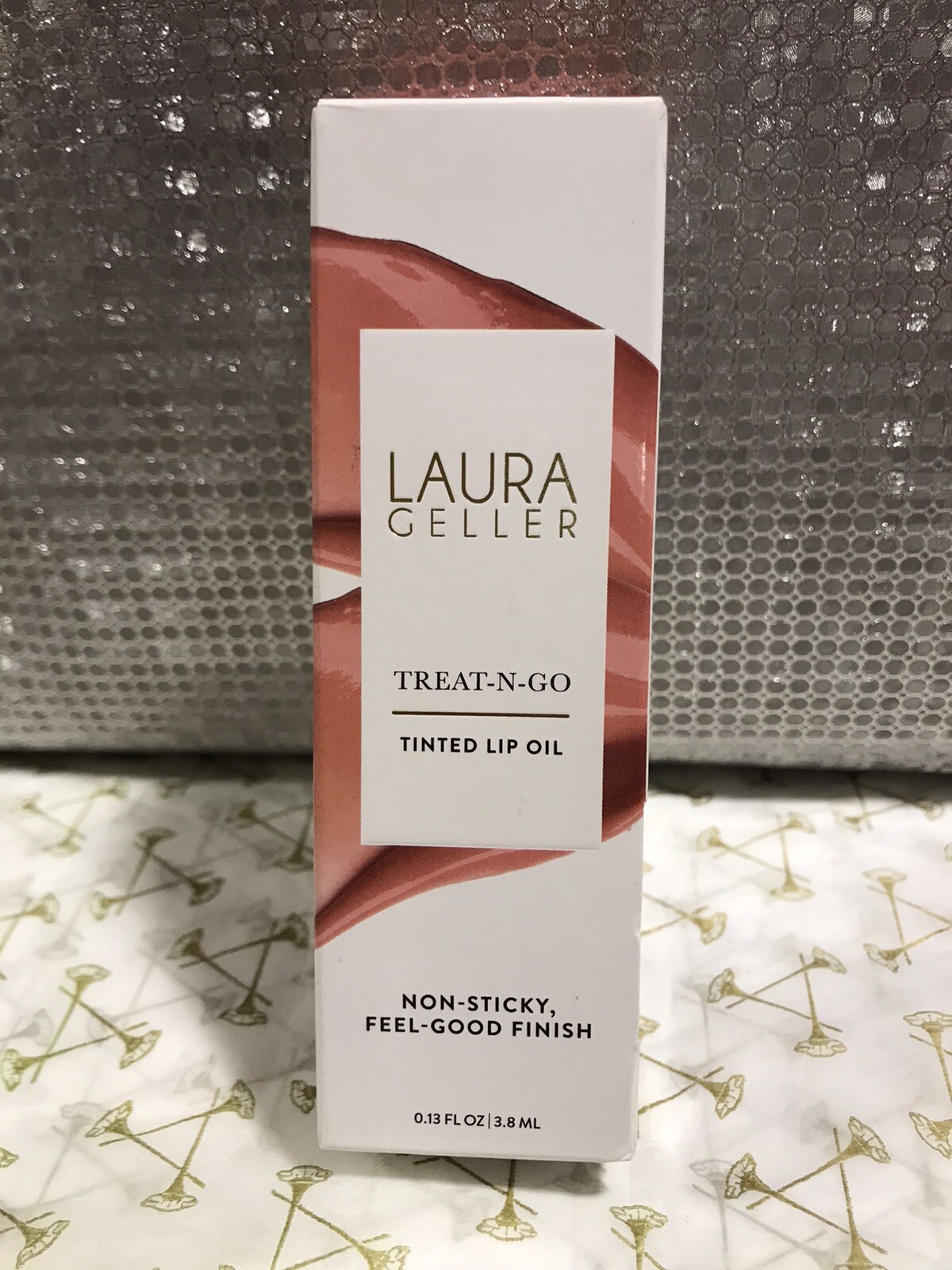 Laura Geller Treat-N-Go Tinted Lip Oil - Crunch Time - 3.8ml New and Boxed