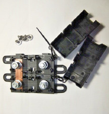 Dual MEGA- Fuse Holder BLACK OR RED your choice
