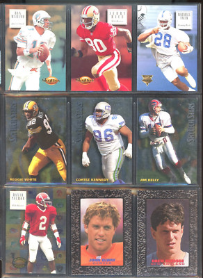 1994 Skybox Premium Football, Key cards & Inserts, U- PICK , NM/M, BB1