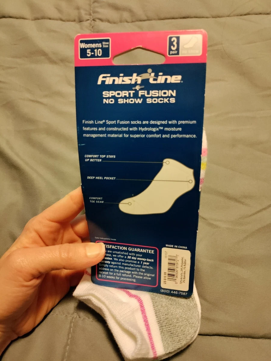 Finish line no show best sale socks
