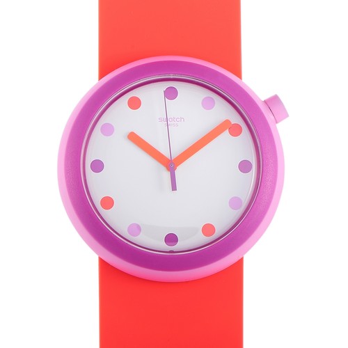 Swatch Popalicious 45 MM Rosa E Viola Orologio PNP100 | eBay
