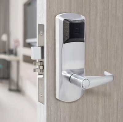 NEW Dormakaba Saflok RT PLUS 79PS15011EF30-626 RFID Hotel Lock Satin Chrome