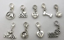 Charm Clip-On DOGS Bracelet Purse Zipper Backpack Keychain