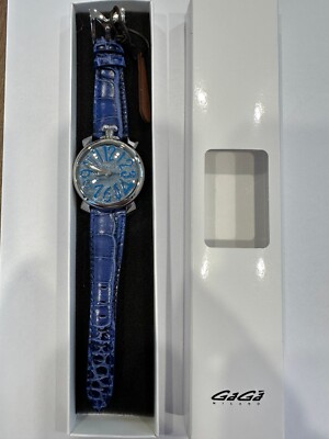 5020.11 GaGa Milano Manuale 40mm STEEL | eBay