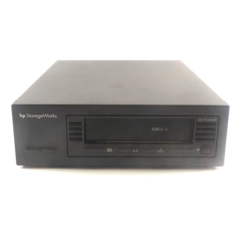 HP Storageworks DLT VS80 40/80GB External SCSI Tape Drive - 337701-002