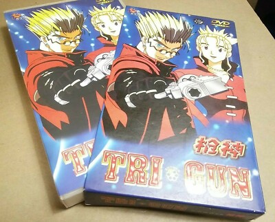Trigun Anime Complete Series Volume Dvd 1 26 Episode Big Box Japan Import Set Ebay Trigun Anime Complete Series Volume Dvd 1 26 Episode Big Box Japan Import Set Ebay