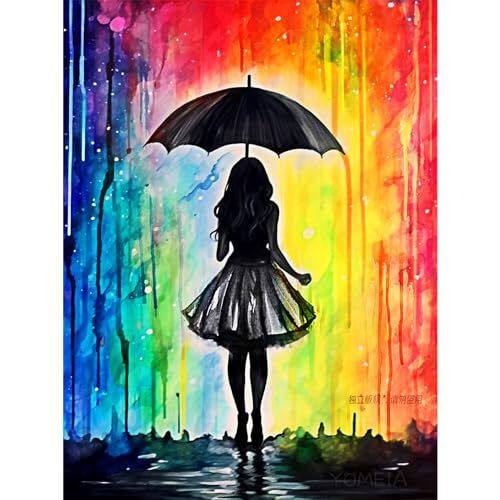Adult Diamond Painting Kit - Full Drill 5D Flower Design, DIY Gem Art With Tools, 11.8x15.7in Wall Decor - View #9