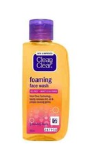 4 x Clean Clear Foaming Face Wash used for oily and pimple prone skin of 50ml