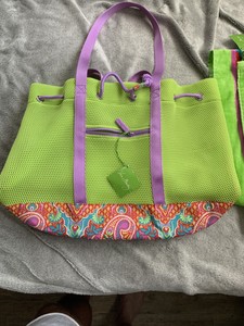 vera bradley mesh beach bag