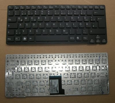 Keyboard Sony Vaio VPC-CA2S1E/W VPC-CA1S1E VPC-CA3S1E/W PCG-61813M DE Keyboard