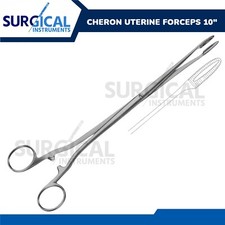 Cheron Uterine Dressing Forceps Surgical Medical OB/GYN Instruments German Grade