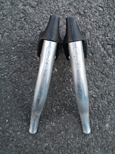 Leviers De Frein CLB Old Bike - Aluminium Argenté Pour Vélo De Route (France)