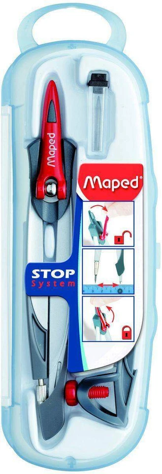 Maped Stop System Zirkelkasten, 3-teilig