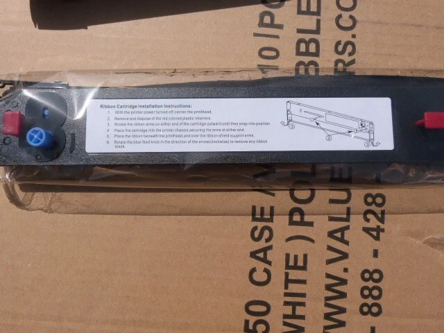 3 OKI OKIDATA RIBBONS 41708209 ML8480FB 8480 FB COMPATIBLE  - Image 4 of 4