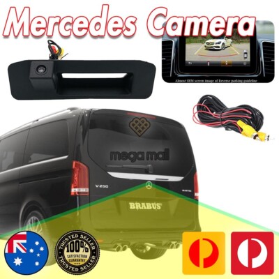 Auto achteruitrijcamera 1080P Auto Achteruitrijcamera voor Mercedes voor Benz W205 voor Vito W447 W176 ML A180 A200 A260 voor GLA 250 GLC GLE W117 W166 Backup Camera (Color : CVBS-AHD720P