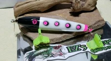 5  inch Custom Handmade wooded prop topwater lure( WONDER LURE)