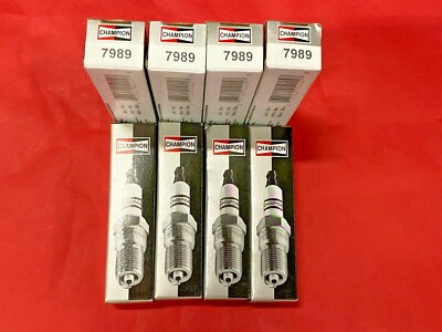 NEW Set of 8 Spark Plug Double Platinum Power Champion Spark