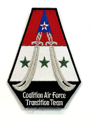 Authentic OIF USAF COALITION AIR FORCE TRANSITION TEAM (IRAQ) Flight Suit Patch