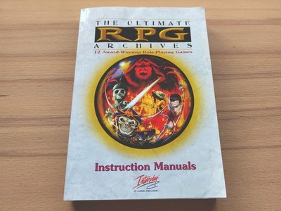 The Ultimate RPG Archives PC Sammlung Rollenspiel RPG Interplay mit Handbuch