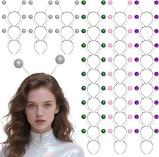 40Pcs Alien Headband Martian Antennas Headband Space Costume Accessories for