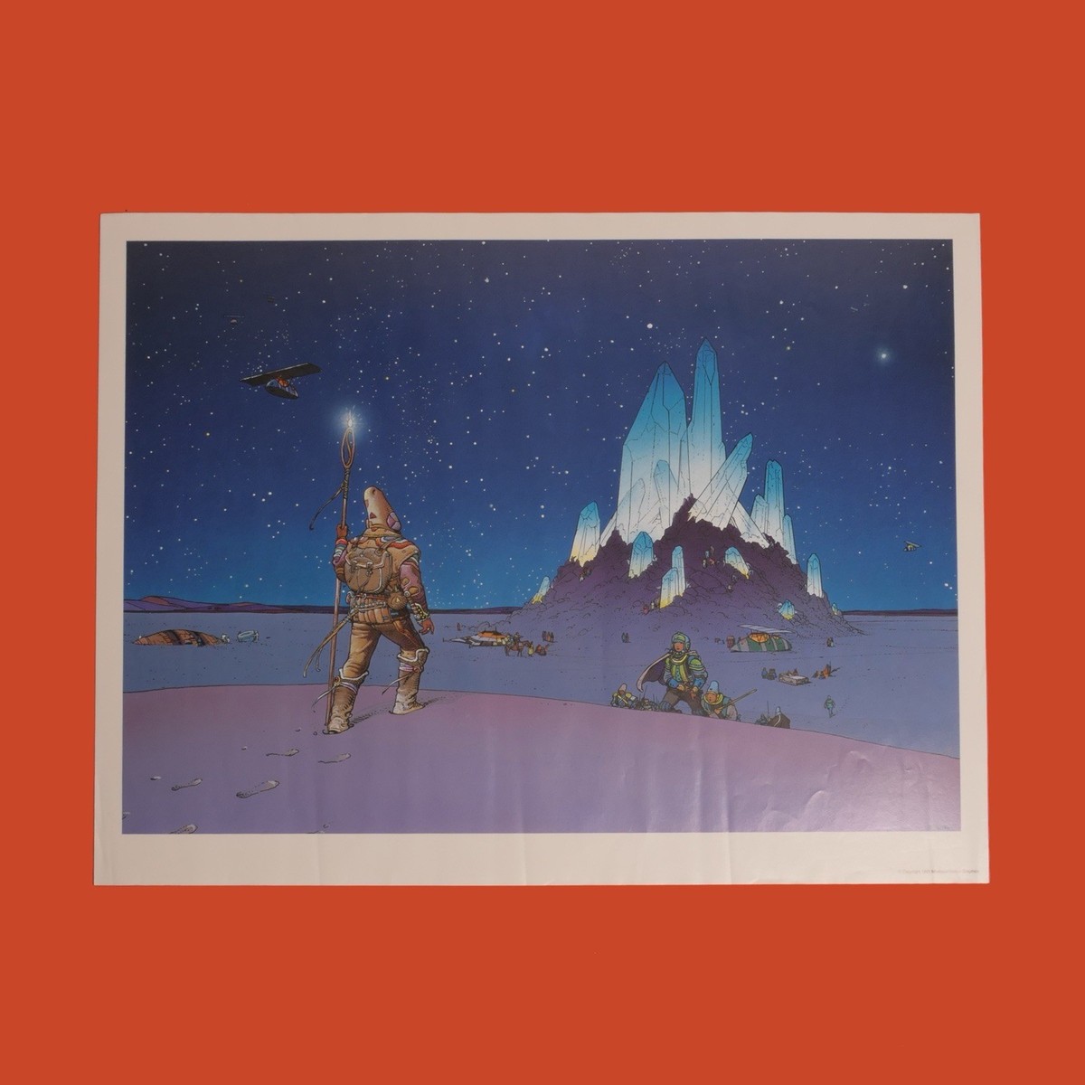 Moebius Jean Giraud 1985 STARWATCHER Crystal Desert Heavy Metal