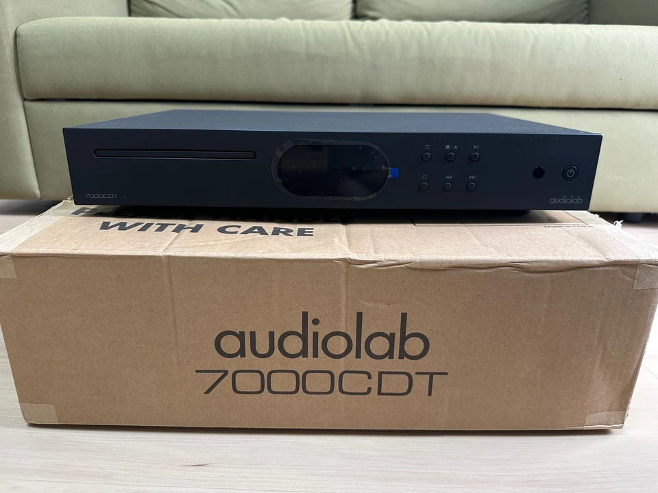 Audiolab 7000CDT CD-Transport – Schwarz Neuwertig, OVP| Lieferzeit ca. 1 Monat - Bild 2 von 4