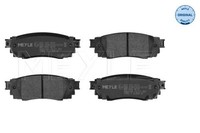 Meyle Bremsbelagsatz, Scheibenbremse 025 224 3415 FüR Lexus Toyota