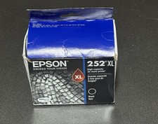 Epson 252XL Black Ink Cartridge T252XL120-S T252XL120-CP Exp 04/27
