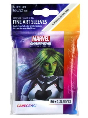 Marvel Champions The Card Game Gamora Art Sleeves LCS LCG 51 Pack Guardians New